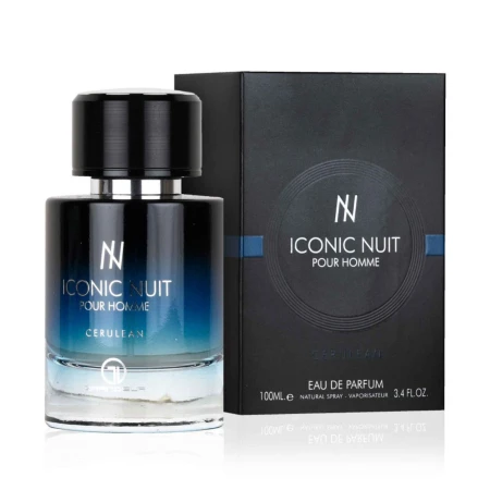Iconic Nuit Pour Homme Cerulean 100 ml Grandeur Elite - Perfume para homem