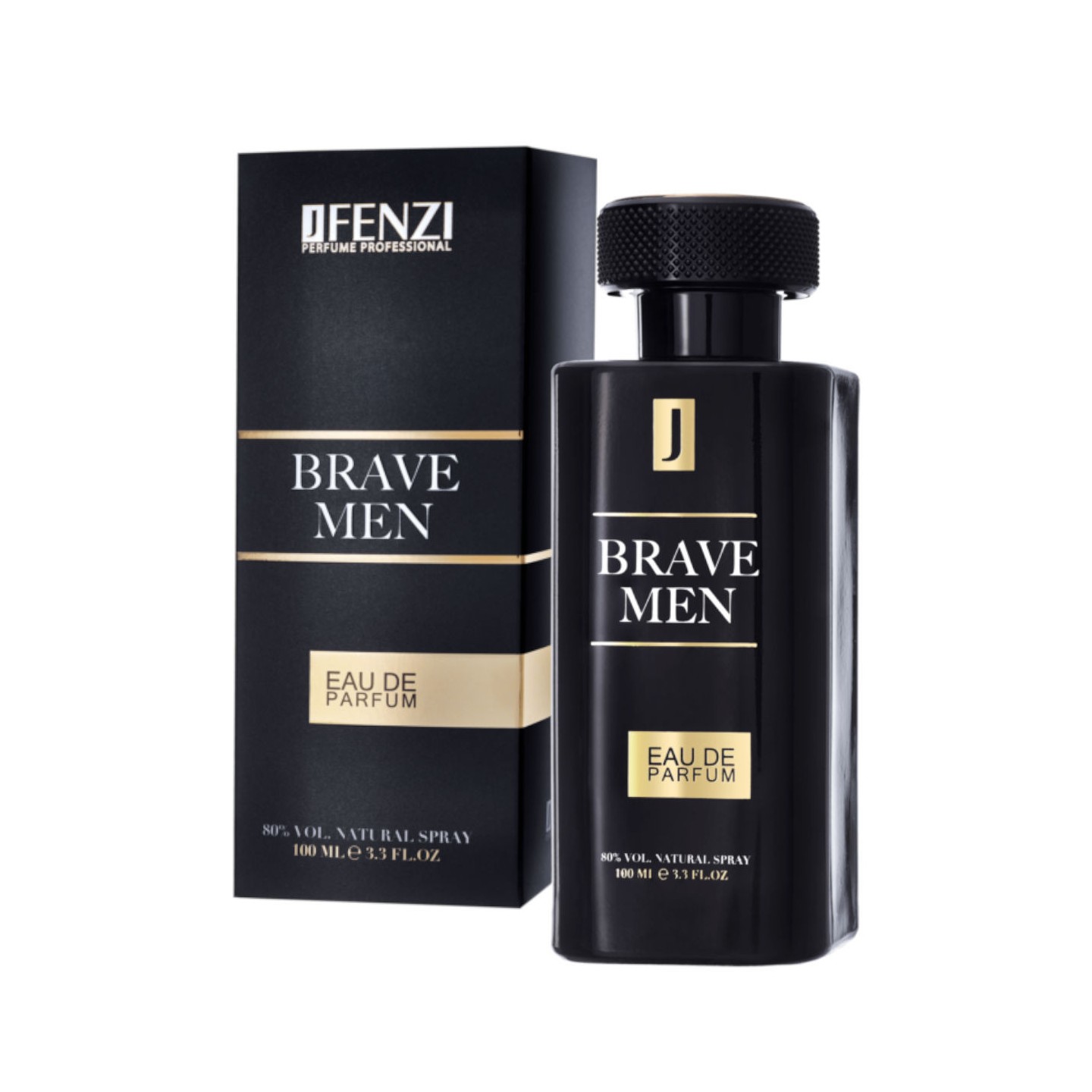 Brave Men 100ml JFenzi - Perfume para homem