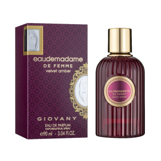Eaudemadame Velvet Amber 100ml Fragrance World - Perfume para mujer