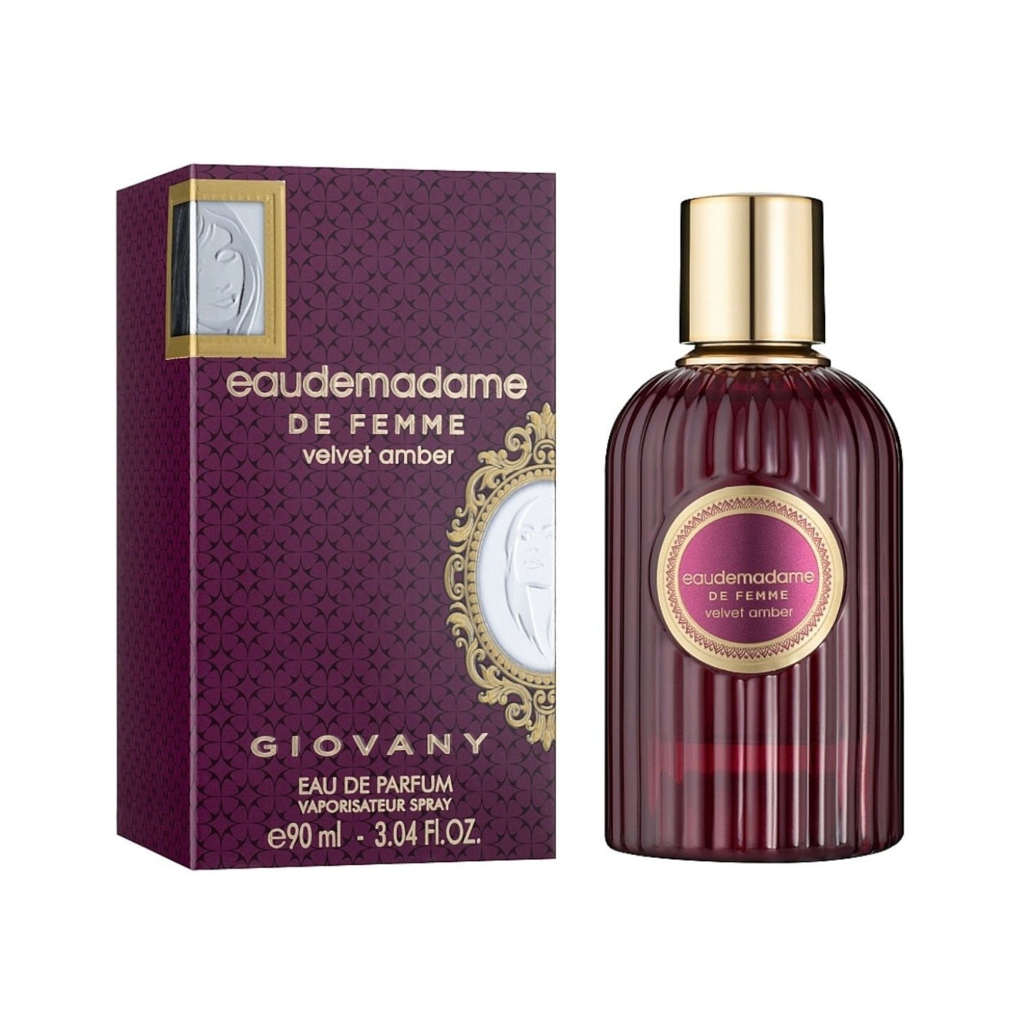 Eaudemadame Velvet Amber 100ml Fragrance World - Perfume para mujer