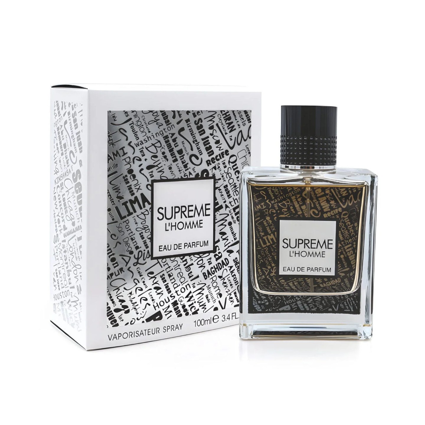 Supreme L'Homme 100ml Fragrance World - perfume para hombre