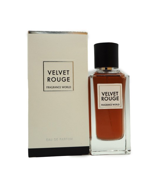 Velvet Rouge 100ml Fragrance World - Perfume unissexo